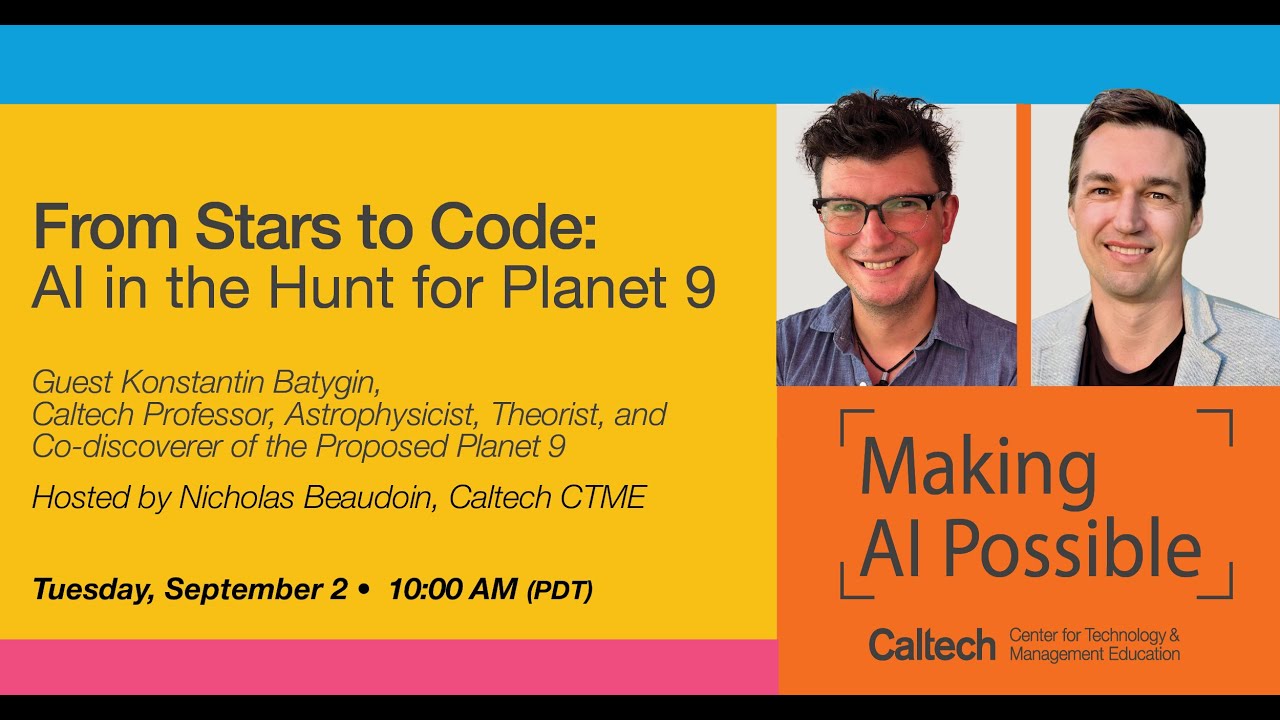 Making AI Possible:From Stars to Code: AI in the Hunt for Planet -September 2025