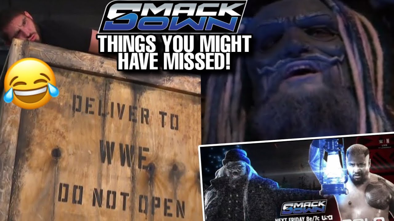 MYSTERY CRATE SPECULATION! UNCLE HOWDY CHALLENGES SOLO SIKOA! WWE SMACKDOWN