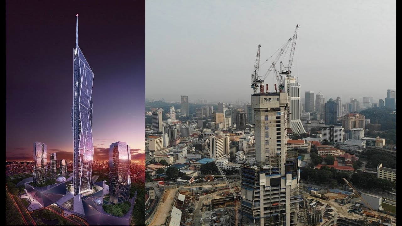 Merdeka PNB118 Tower/kuala lumpur - November 2018 Update  - World's 3rd Tallest Tower