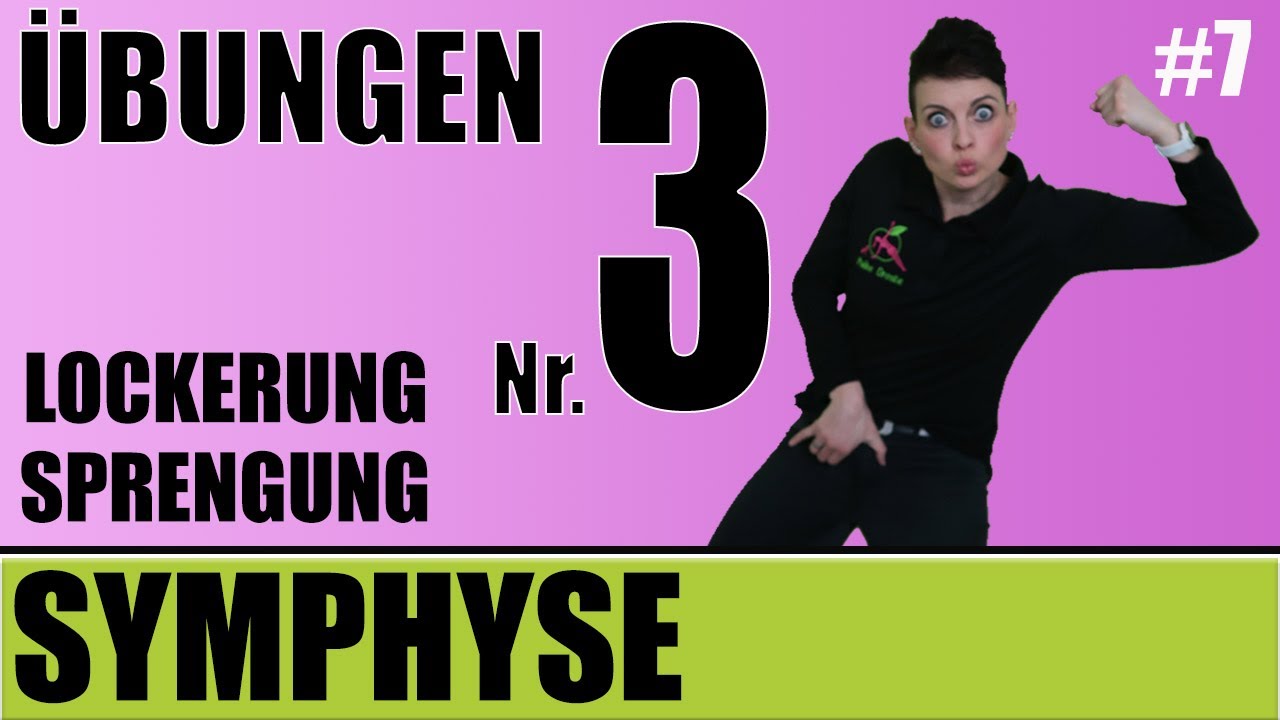 Symphyenlockerung Symphysensprengung Übungen nach Schwangerschaft Maike Droste Rückbildung Meike