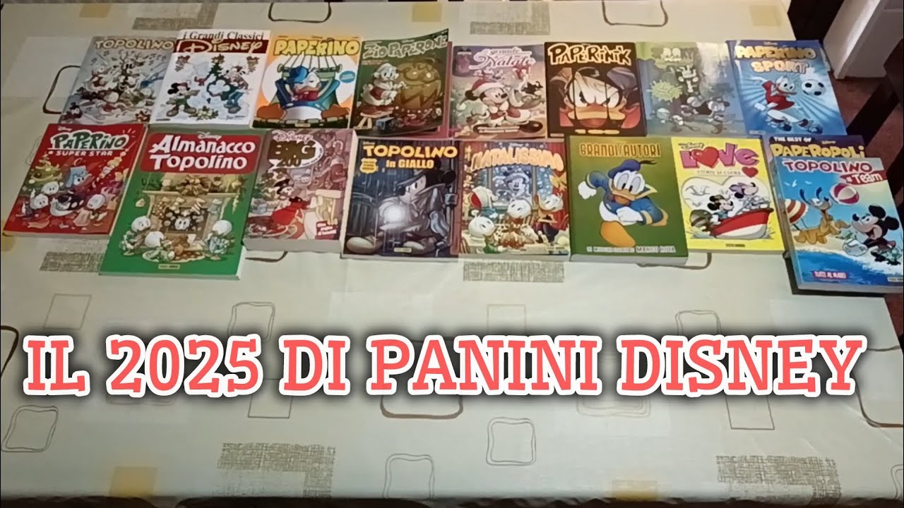 Il 2025 di PANINI DISNEY - Bilancio annuale delle varie testate ⏳⭐📣💣🌪️