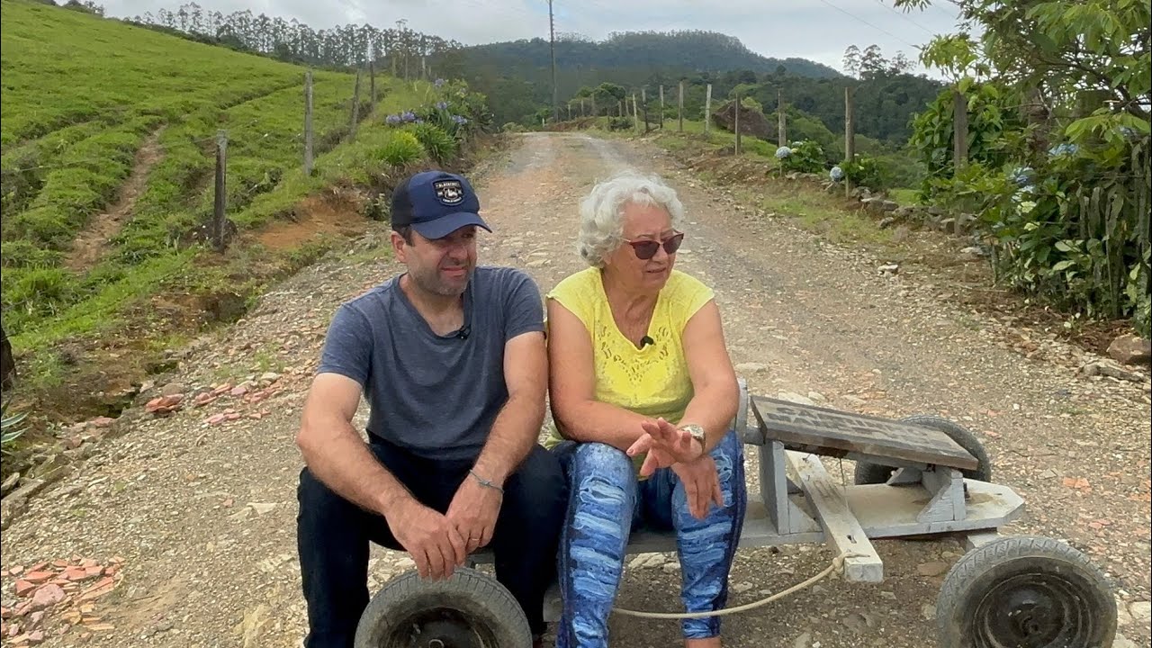 DESCENDO O MORRO DA V&Oacute; SALVELINA MAS CAD&Ecirc; O MARCO V&Eacute;IO? 