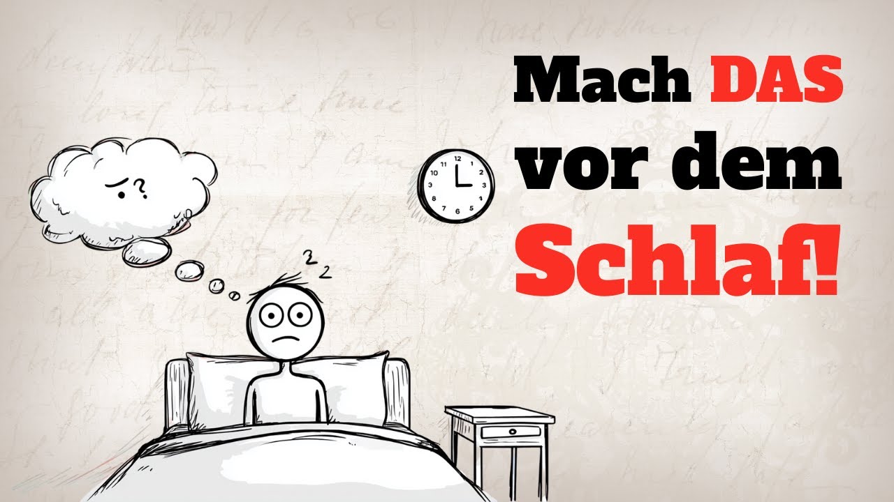 Warum du abends immer über alles nachdenkst!
