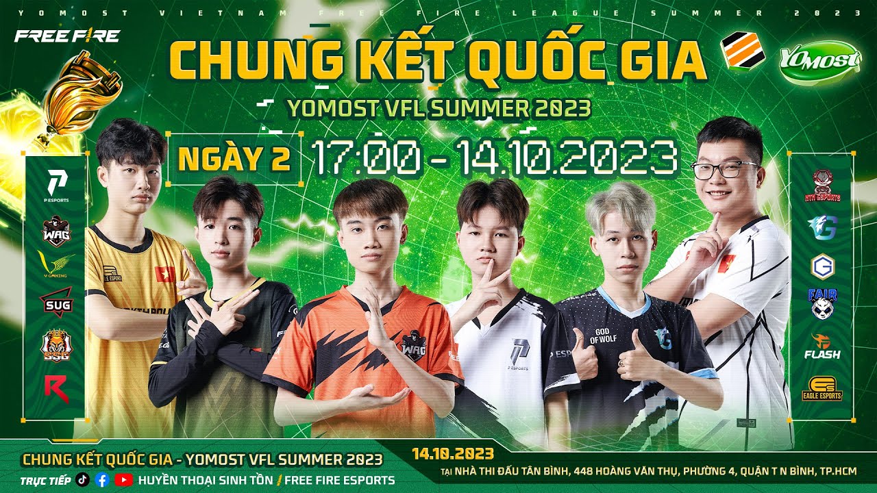 [YOMOST VFL SUMMER 2023] CHUNG KẾT - NGÀY 2 | WAG, VGM THI ĐẤU BÙNG NỔ, GOW BÁM SÁT NGÔI VỊ TOP 1
