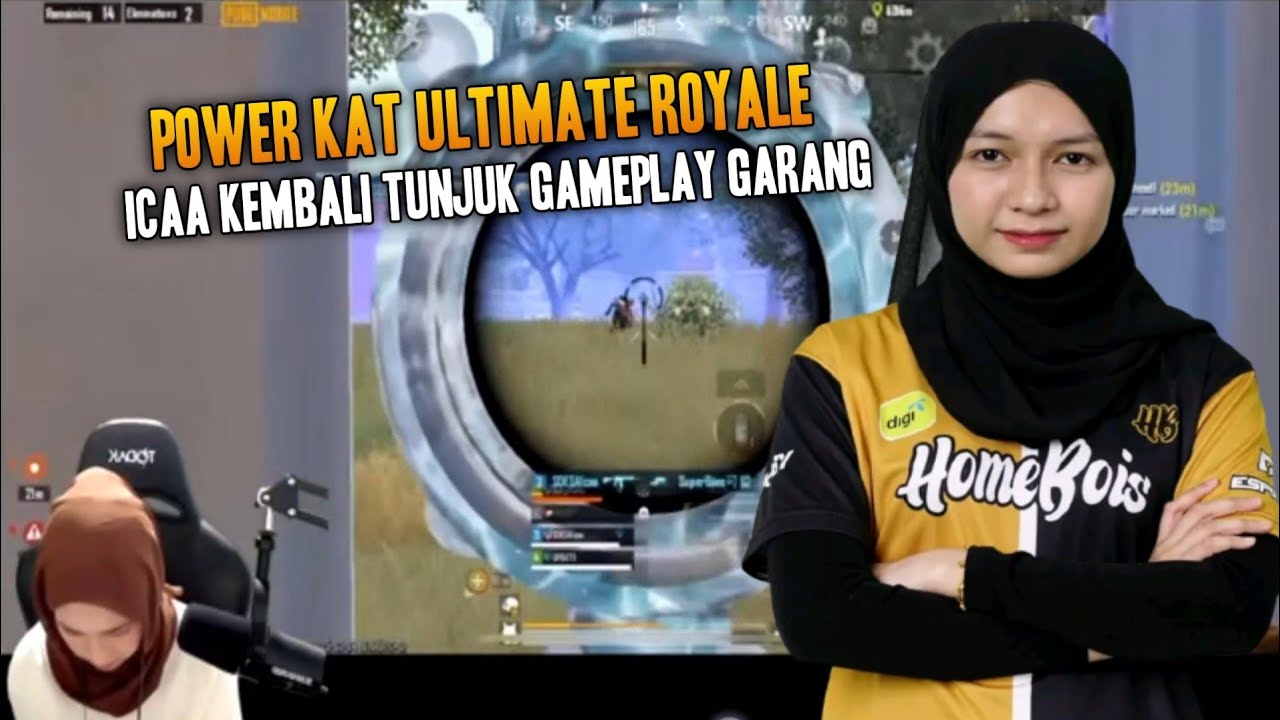 Power Kat Ultimate Royale !! Icaa Kembali Tunjuk Gameplay Garang | Pubg Mobile