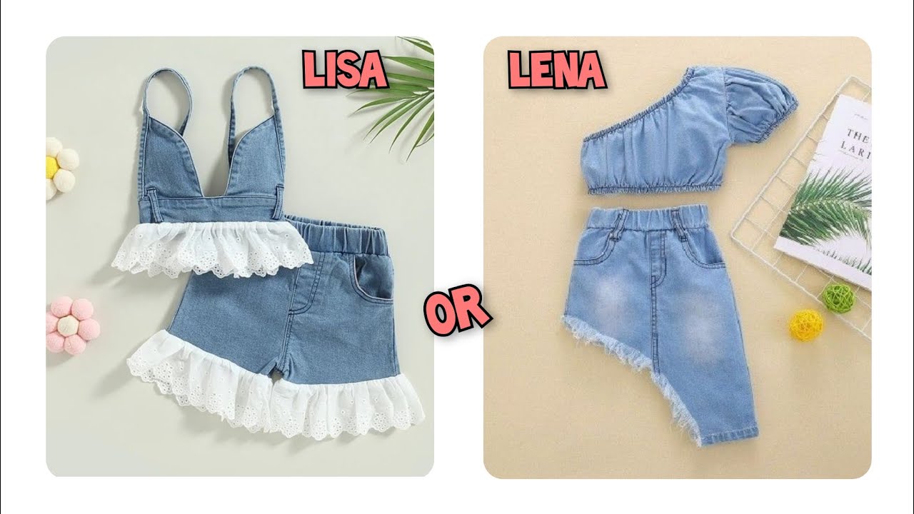 Lisa or Lena || Toddler Girls Summer dresses ||Kids dresses ||Summer Edition #12 @Craziest_Choices