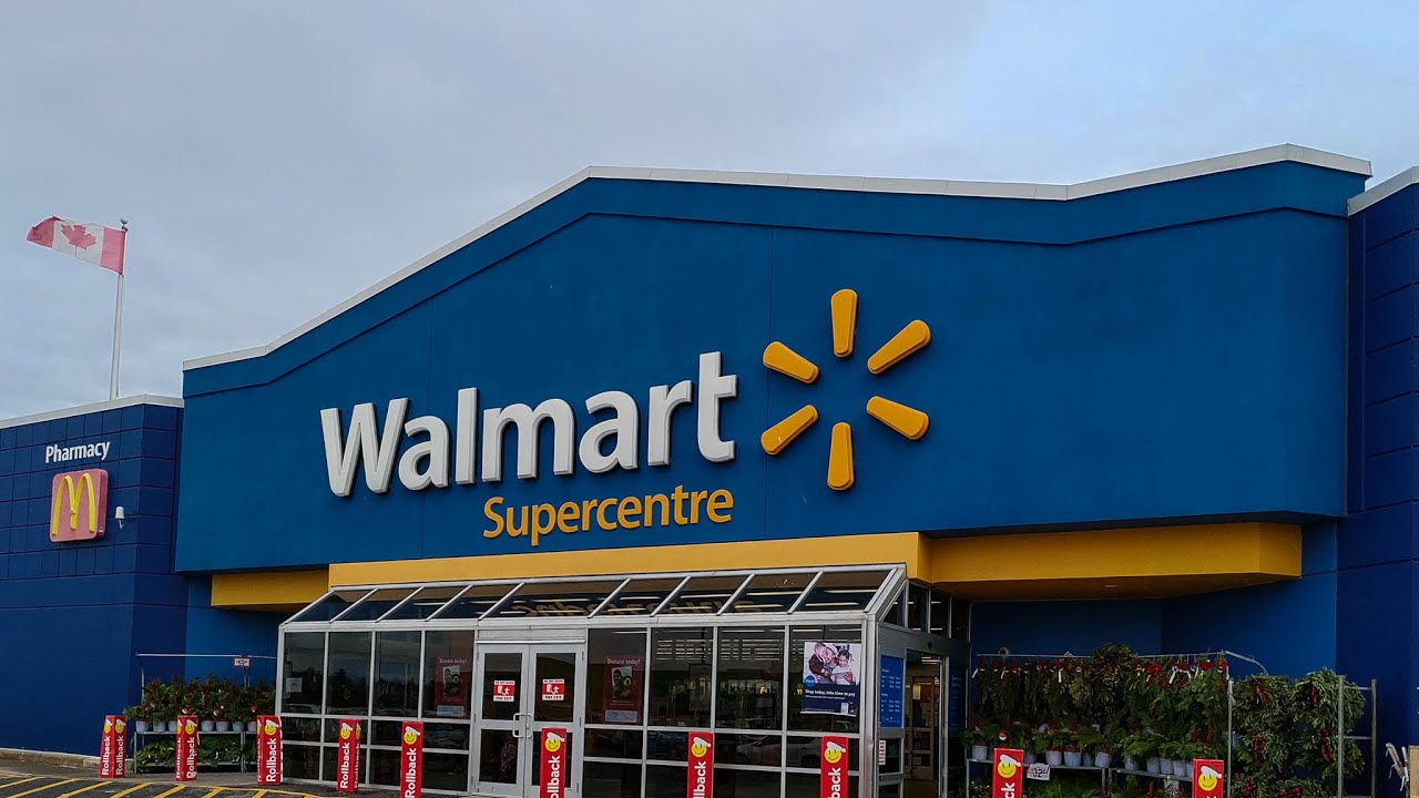 POV Supermarket Shopping - Walmart Supercentre in Richmond Hill, Ontario, Canada - November 2022