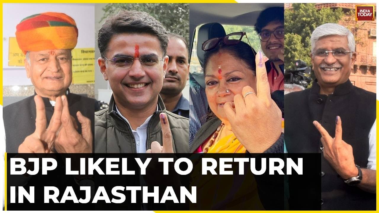 Rajasthan Exit Poll Results 2023: Congress, BJP Cliffhanger Awaits Rajasthan | Exit Poll 2023