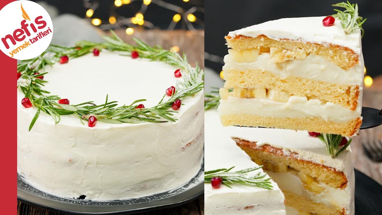 Ev Yapımı Muzlu Pasta Tarifi 🍰 Evdeki Malzemelerle %100 Garanti Lezzet 💯