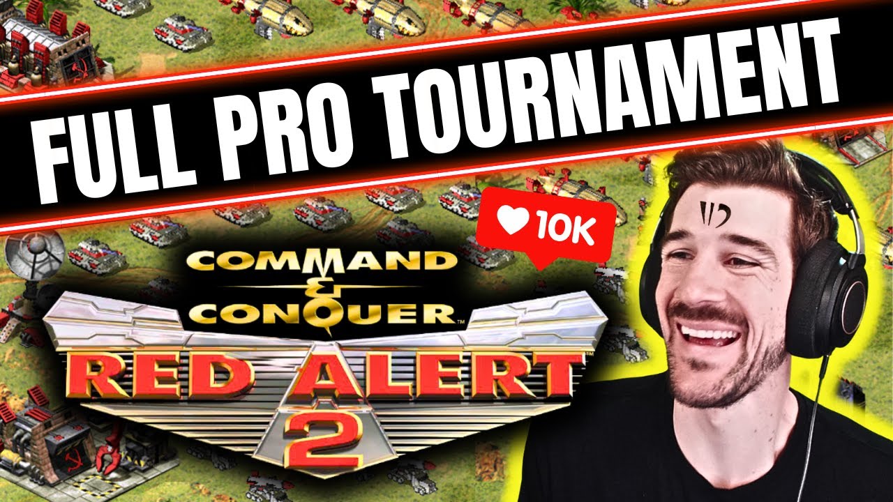 🔴5 Pros + 1 Map + $100 Cash! - Red Alert 2: Pro 1v1 Tournament (Command & Conquer: Yuri's Revenge)