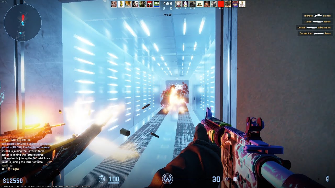 CS2 Zombie Escape Testing On Map ze_raccoon_facility - S2ZE