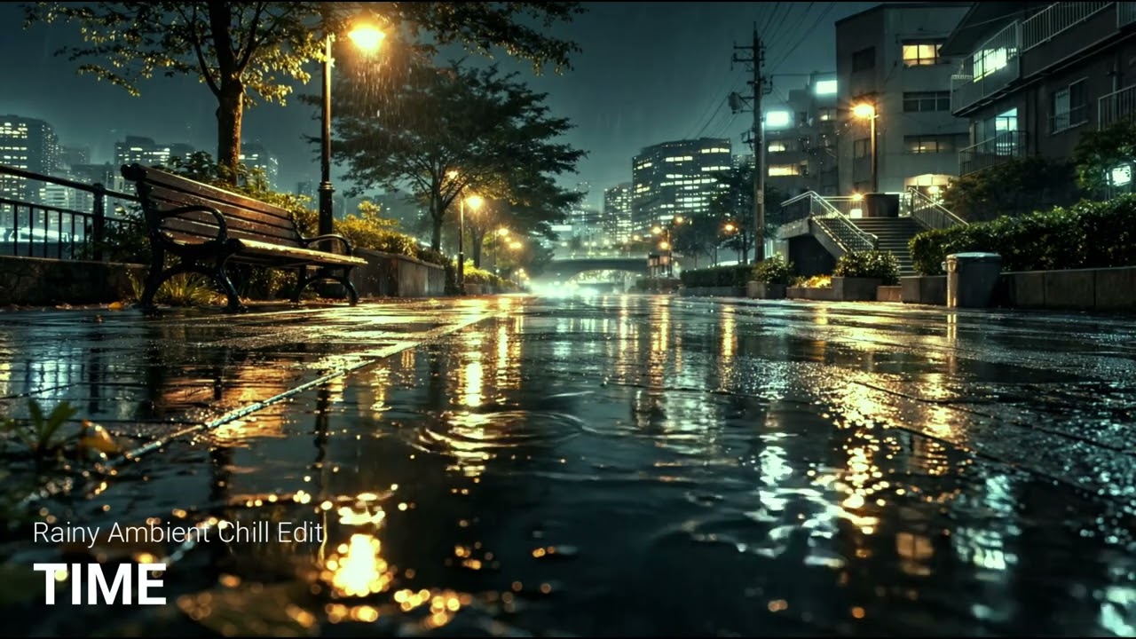 Time / TM NETWORK（Cover） – Rainy Ambient Chill Edit | Artificial JPop Archive