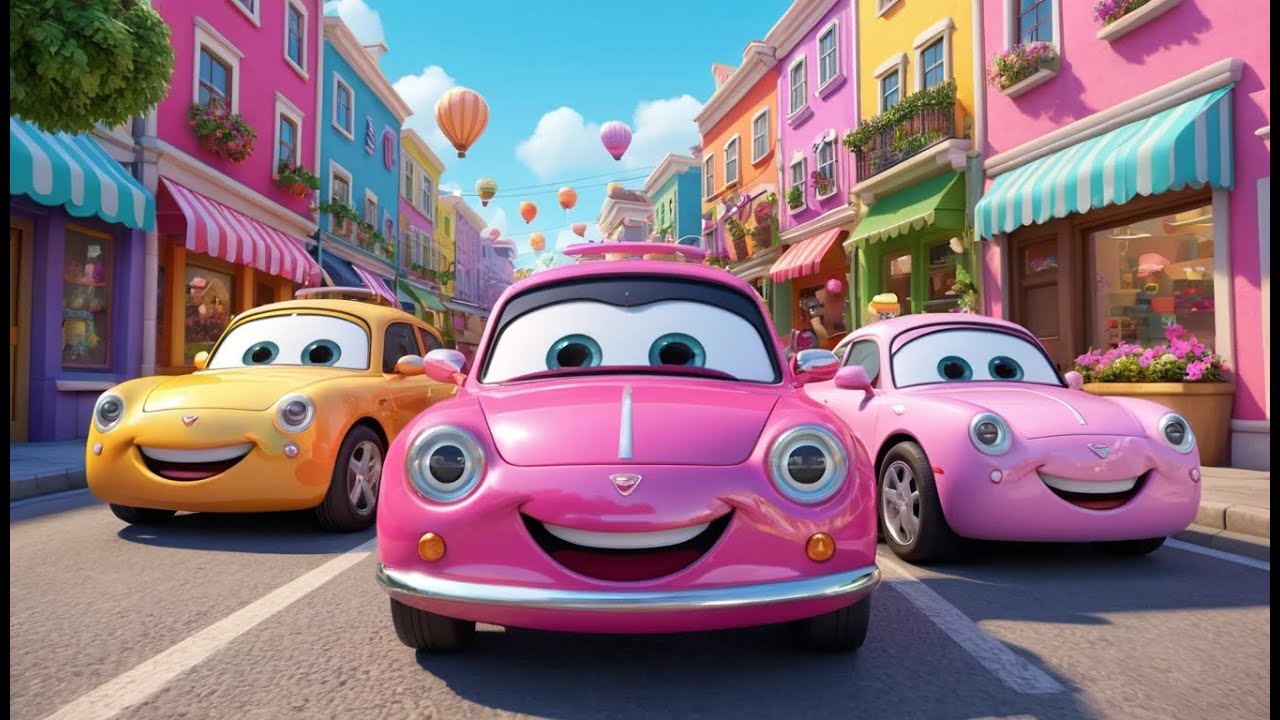 Baby Car Garage &ndash; Which Color Comes Out First? | Fun Car Song for Kids | Colorful Garage Adventure