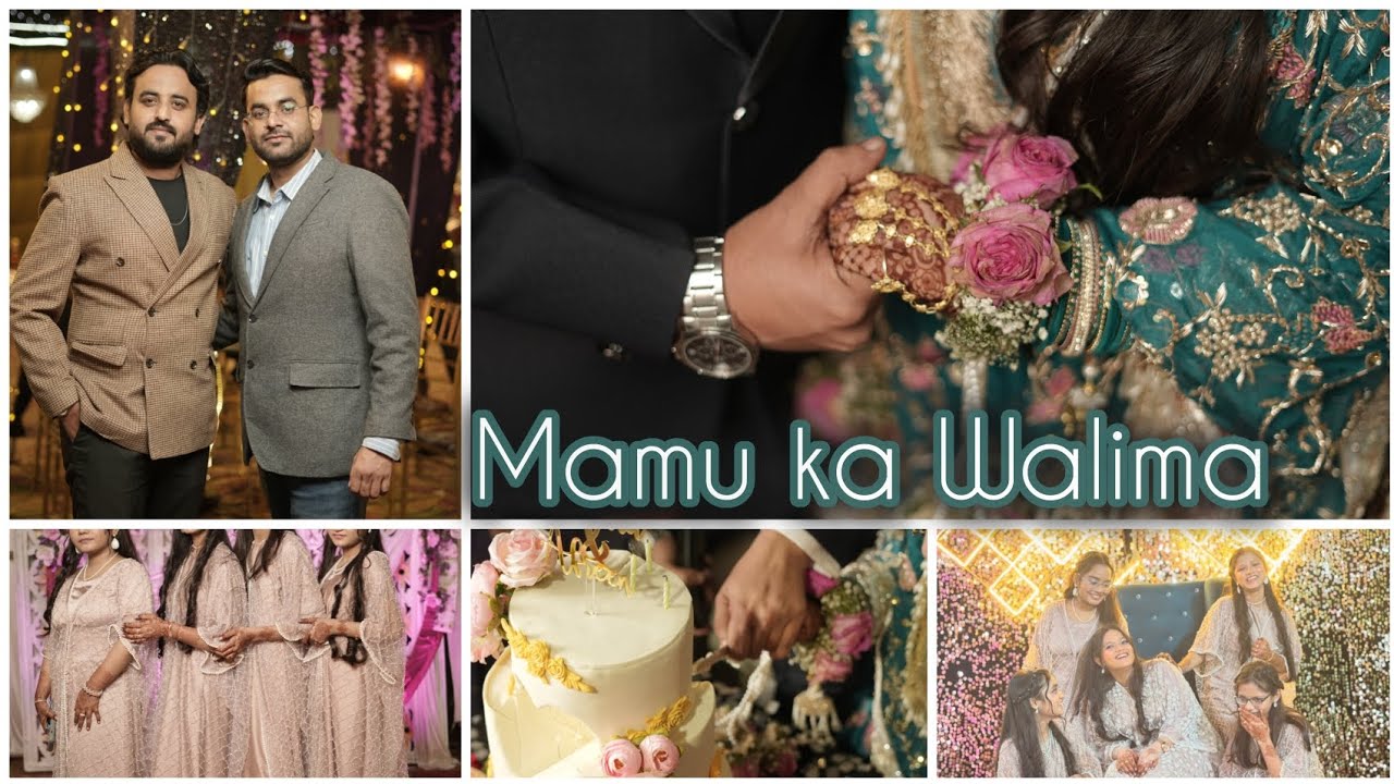 Mamu ka Walima, Not just a Walima, it was a royal spectacle✨Pure elegance🤍|life with Midhat |#walima