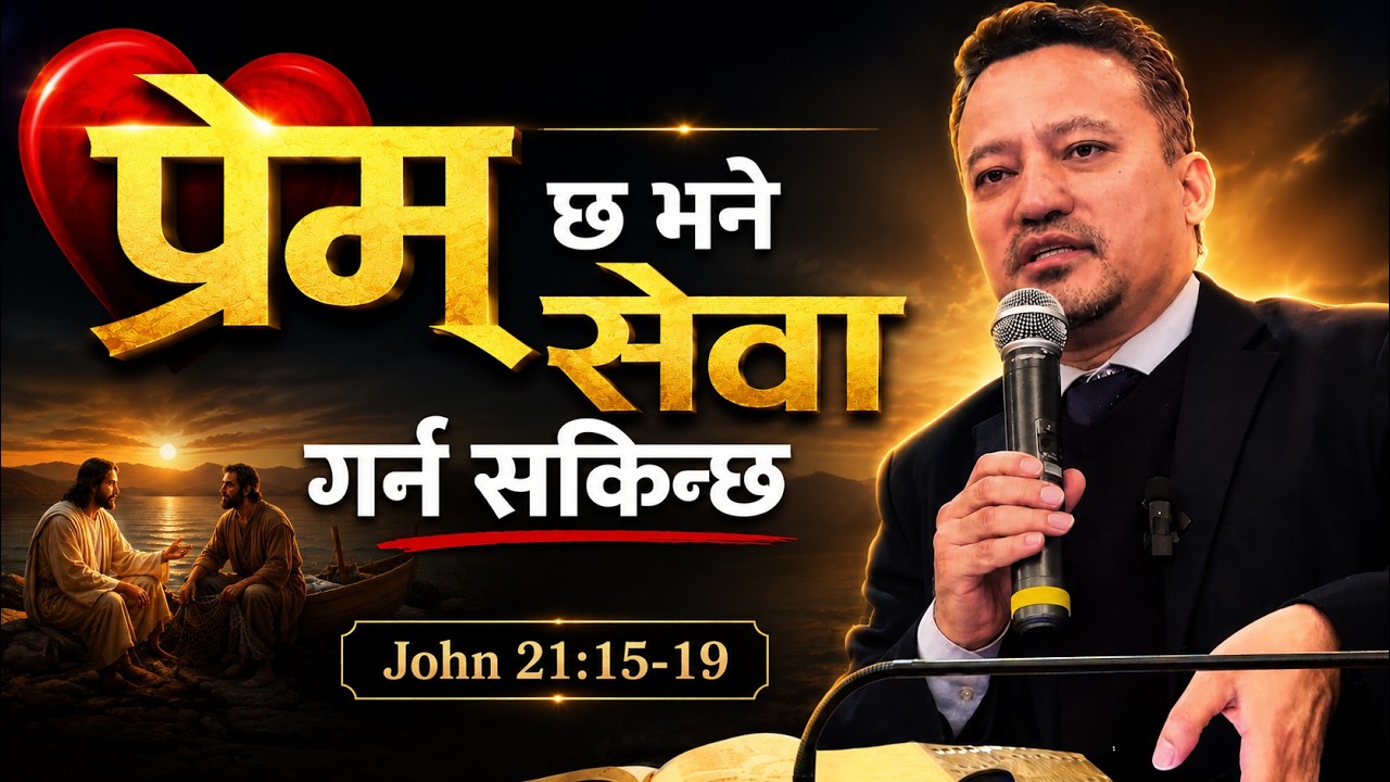 प्रेम छ भने मात्र सेवा गर्न सकिन्छ John 21:15-19