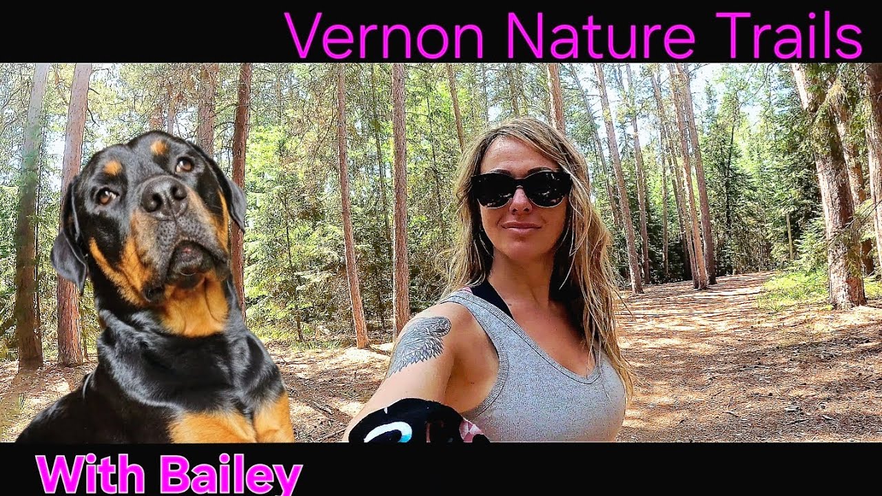 HIKING Vernon Nature Trails with Bailey