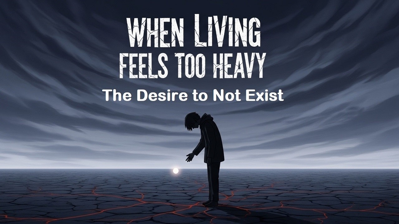The Desire to Not Exist: When Living Feels Too Heavy