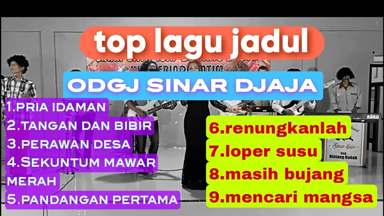 top lagu jadul pilihan odgj sinar djaja #dangdutjadul #dangdutlawas #dangdutklasik #dangdutoriginal