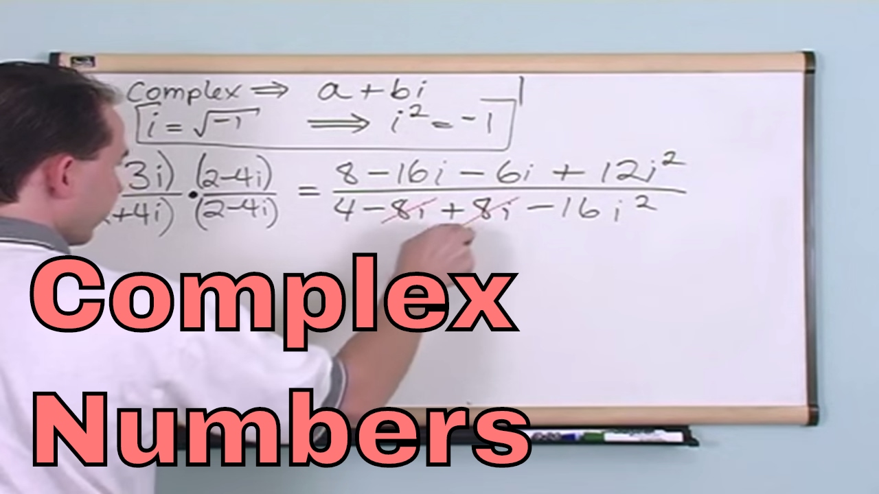 01 - What are Complex & Imaginary Numbers? Learn to Solve Problems with Complex Numbers.