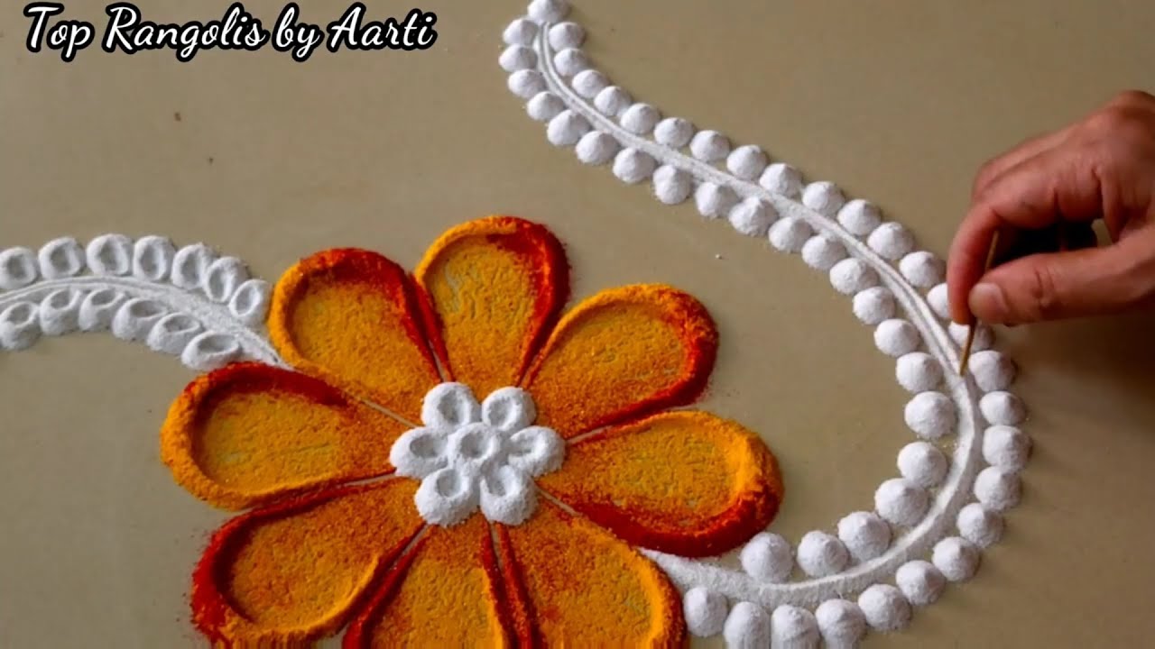Beautiful Rangoli Designs | Easy Rangolis | Simple Rangolis | Relaxing & Satisfying | Top Rangolis