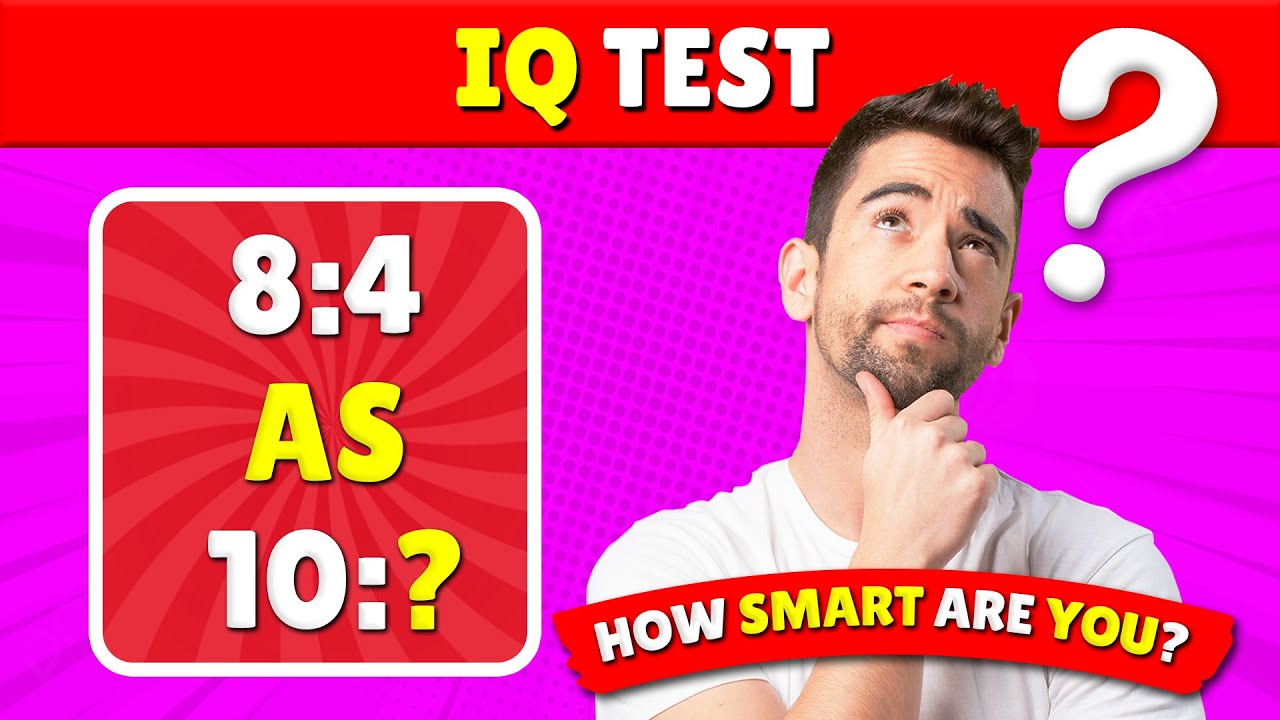 🧠 Are You a Genius? Take the Ultimate IQ Challenge Now! 🎓💡Ultimate IQ test!