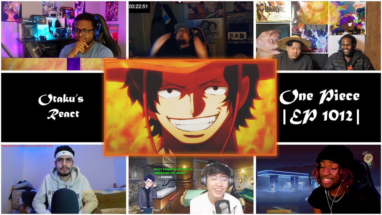 One Piece EP 1012 | REACTION MASHUP | ACE vs YAMATO |