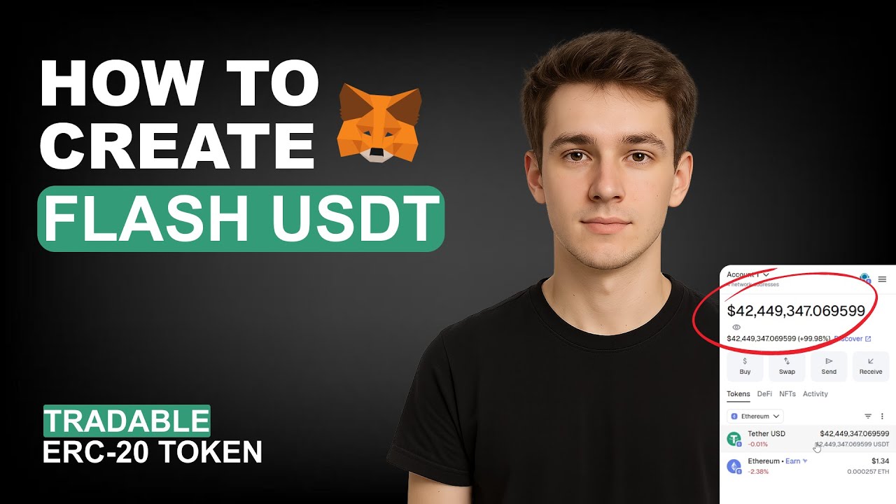 How to Create Flash USDT in 2025 | Full ERC20 Tutorial
