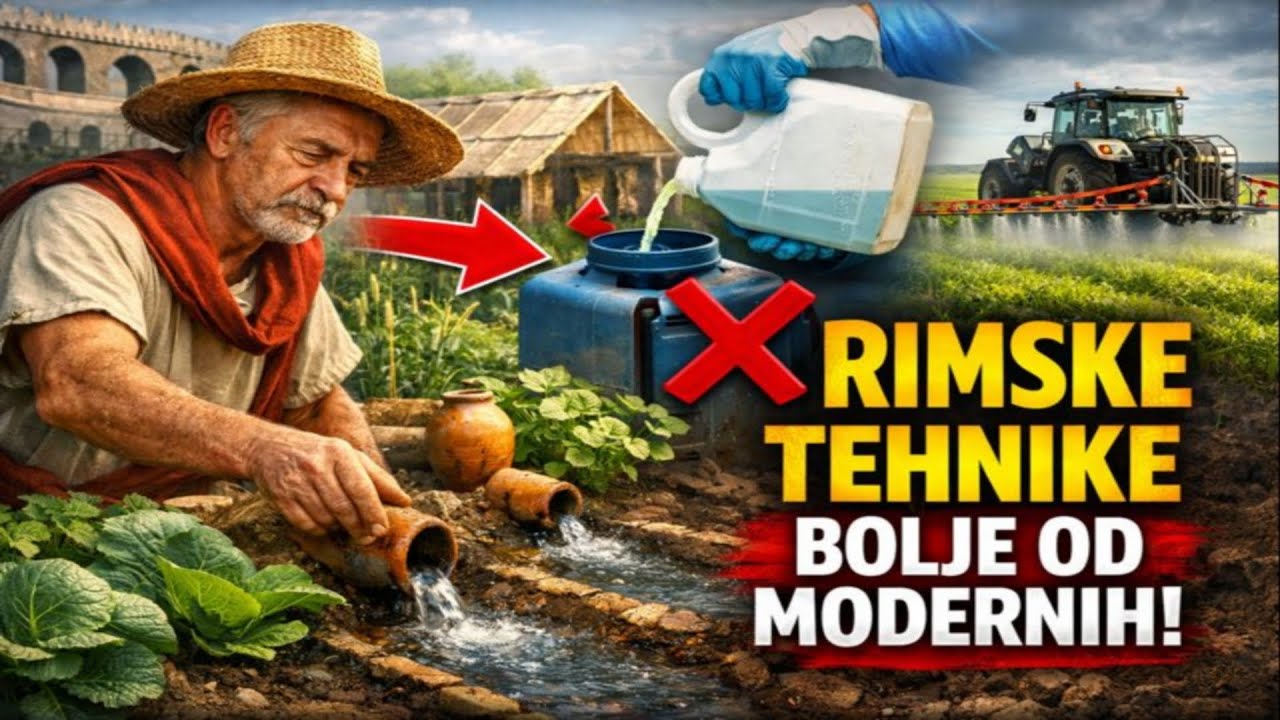 7 rimskih tehnika vrtlarstva koje NADMAŠUJU moderne metode (i još uvijek funkcionišu)