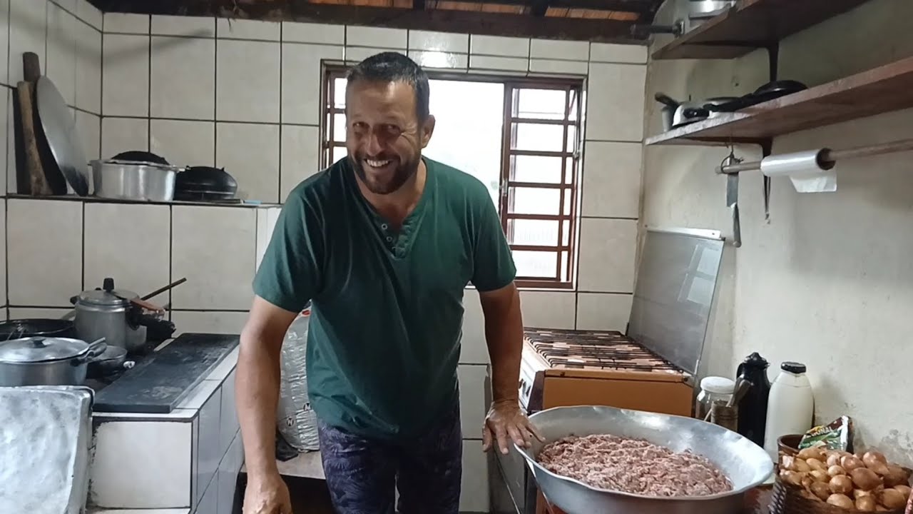 Receita da roça lombo cheio com o Master chefe Evaldo da roça pt1