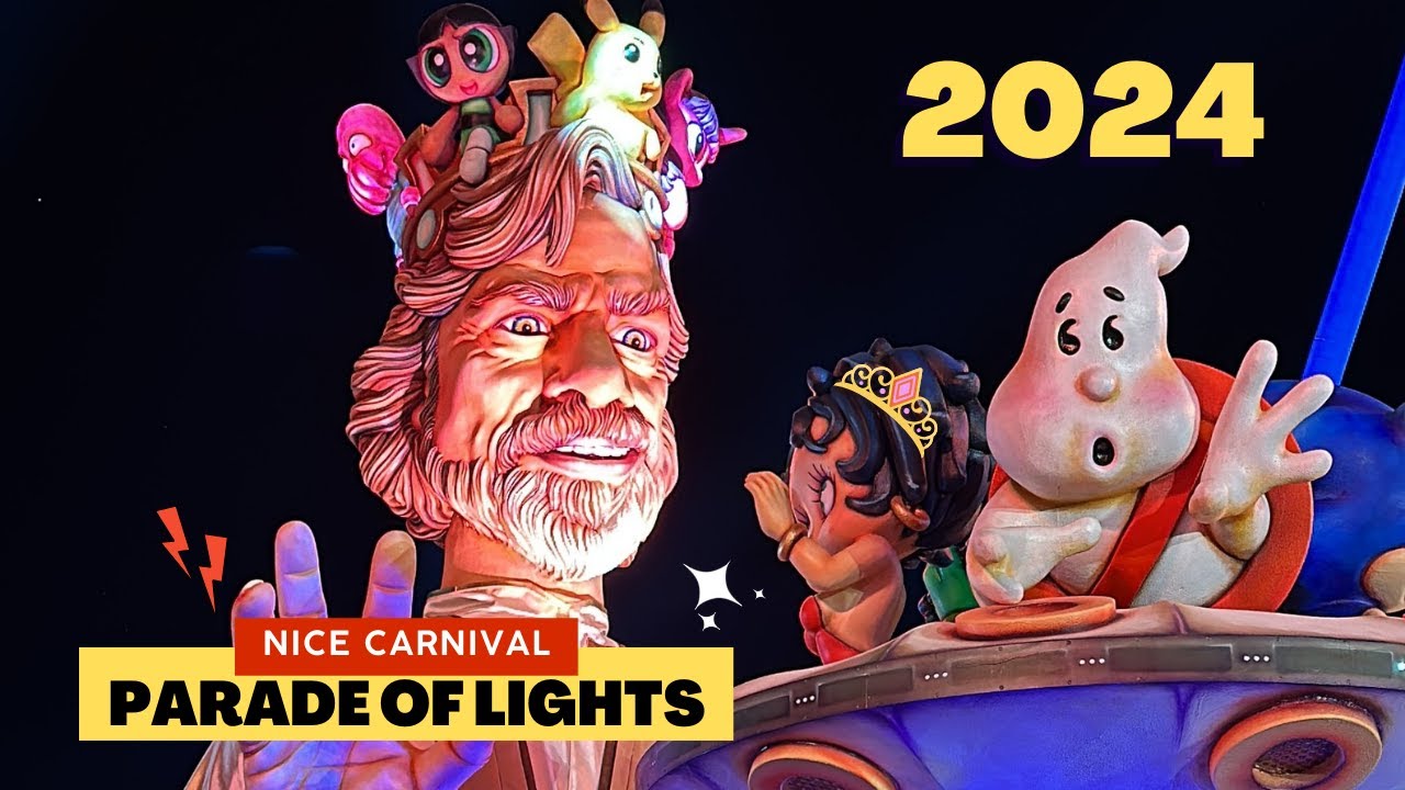 Carnaval de Nice 2024 | Nice Carnival In France | Parade Of Lights