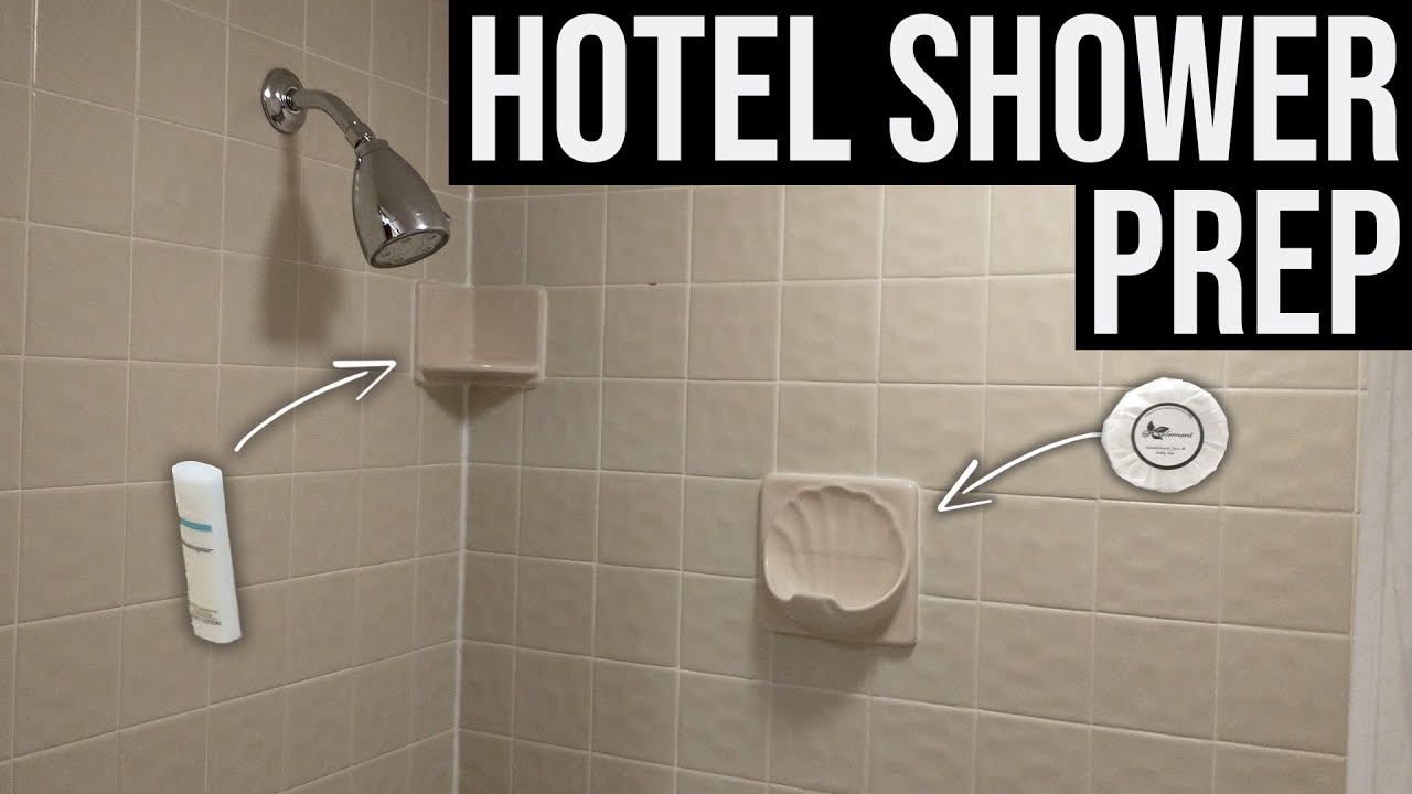 Prep Your Hotel Shower - Travel Pro Tip