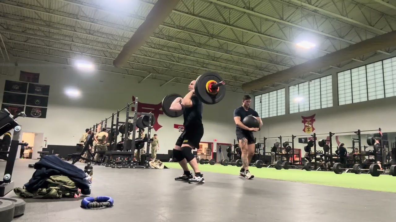 Push Press Reverse Ladder