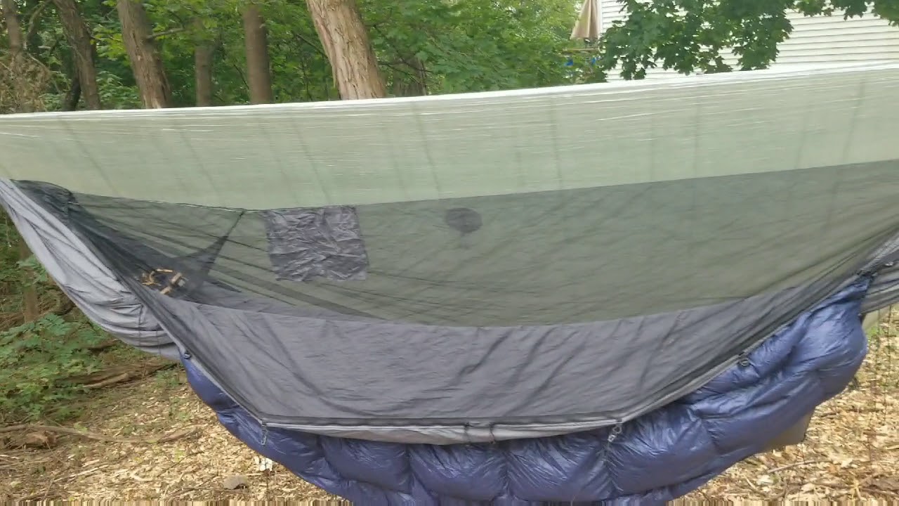 Switching from a tent to a Dutchware Chameleon hammock.