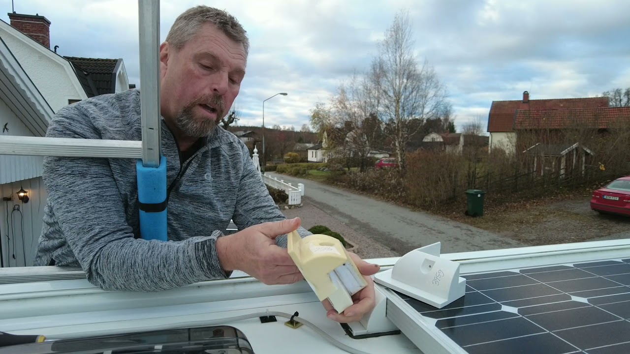 Dåliga solpanelsfästen och vad gör man åt det ???#husbilstips #husbil