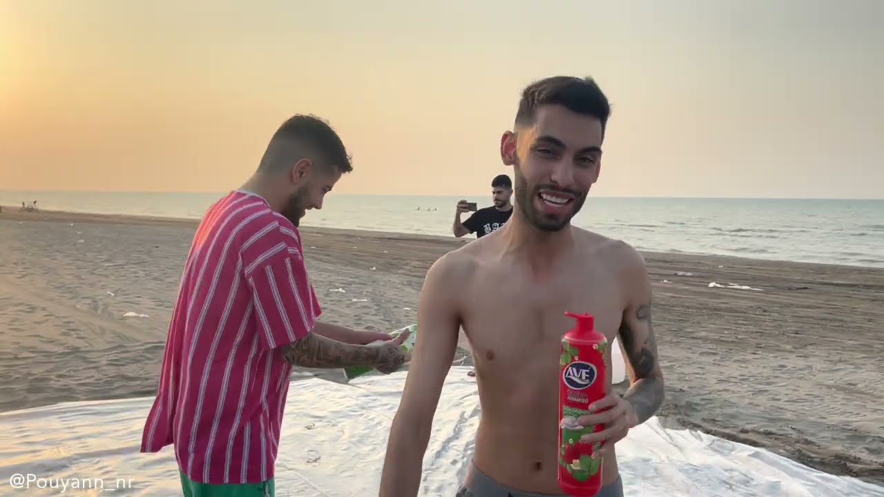 شوخی  تو سفر شمال 😱😂عجب سر سره بازی شد 😱