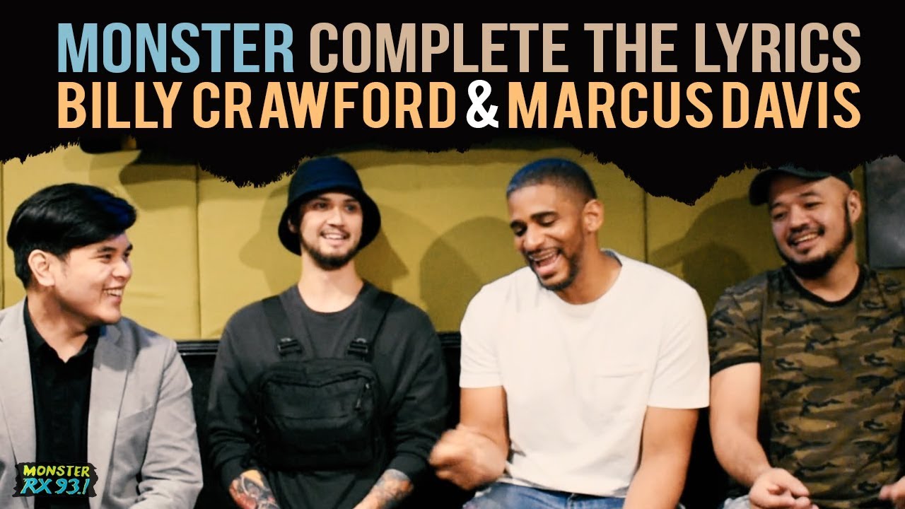 Billy Crawford and Marcus Davis Play the Monster Complete the Lyrics'