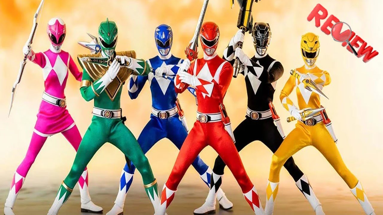 Coleccion de los Power Rangers Mcdonalds 1995