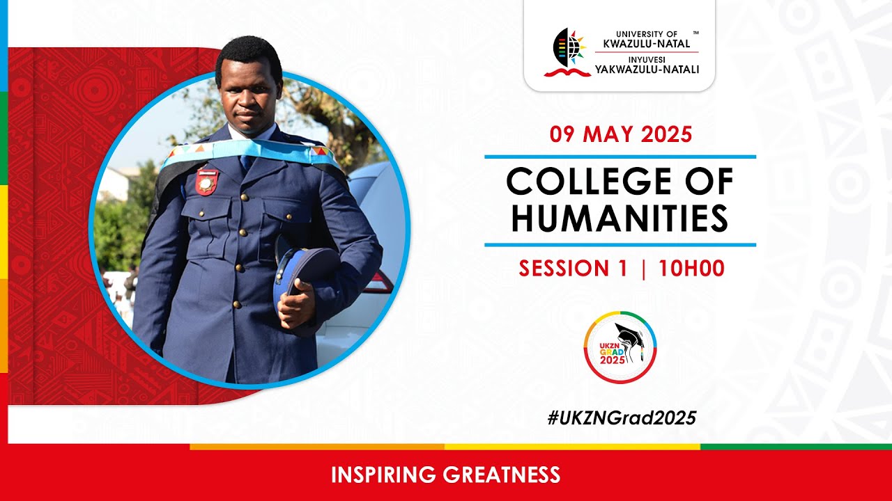 College of Humanities | 9 May 2025 | Session 1 10H00