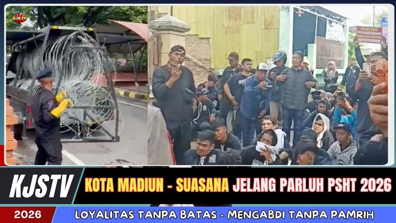 🇮🇩 KOTA MADIUN // Suasana Menjelang PARLUH PSHT 2026