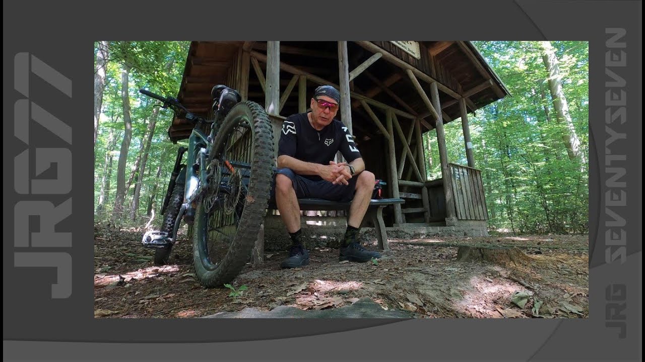 Kellerwald bei 32 Grad EMTB 2023 07 09  ENJOYtheRIDE
