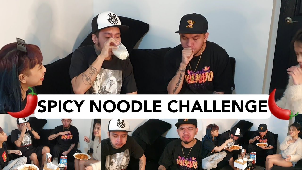 LOONIE × IDYLL | SPICY NOODLE CHALLENGE with Ron Henley × Aira Castor