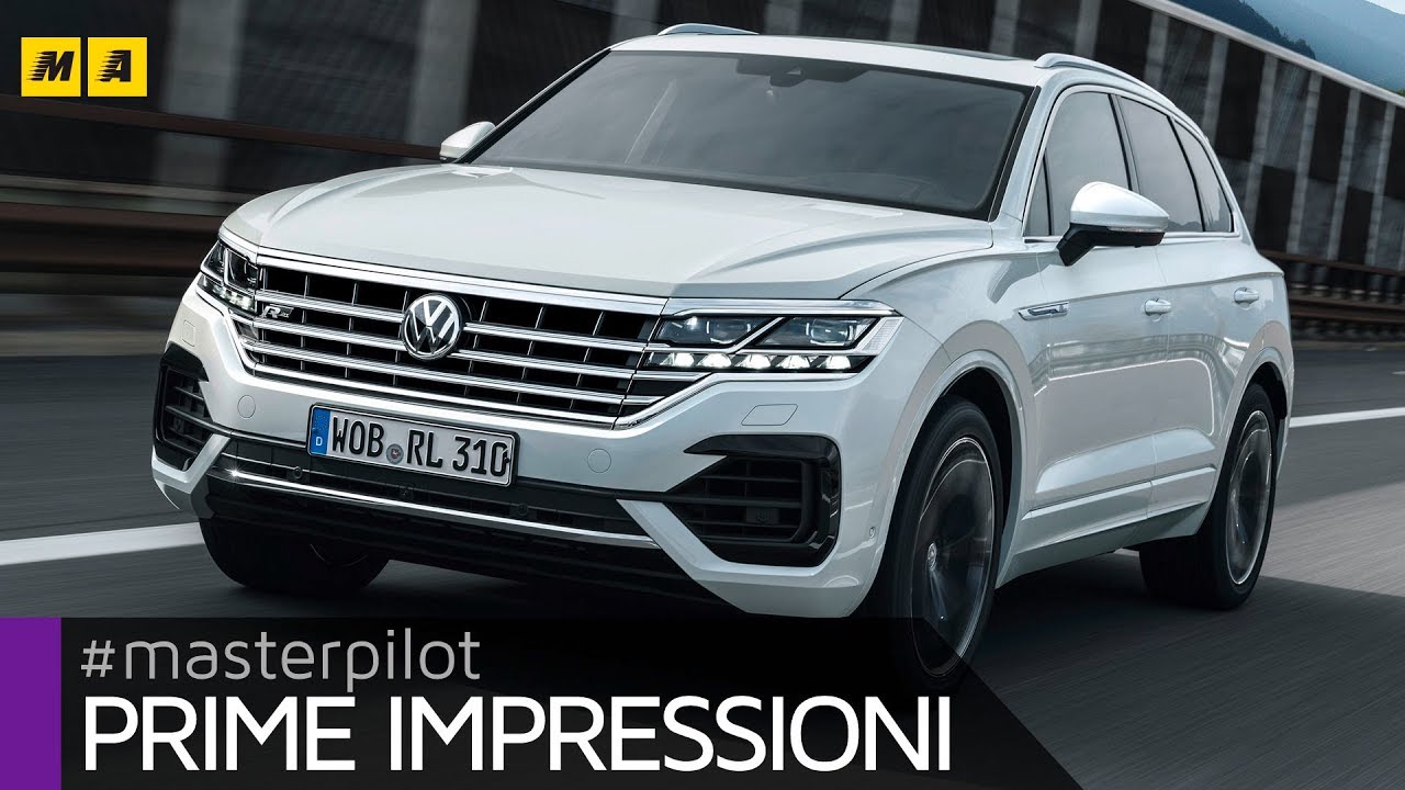 Volkswagen Touareg 2018, test drive con il 3.0 V6 TDI da 286 CV (4k video)