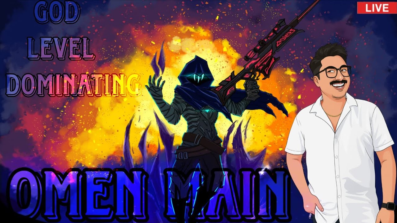 🔴OMEN MAIN FOR A REASON || W GAMEPLAY || VALORANT CHILL STREAM | ROAD TO 1.7K SUB! || AKASH GG