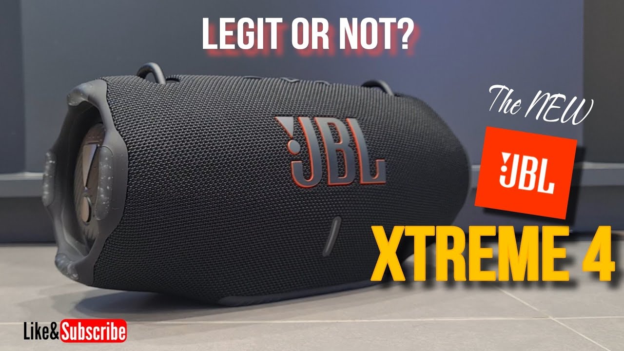 The New JBL Xtreme 4 - Sound test,  JBL's best Bluetooth speaker💥