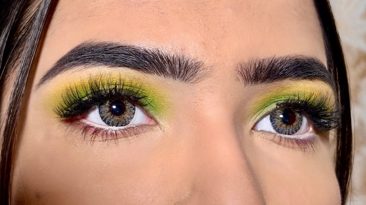 Beautiful Bottle Green Eyeshadow Makeup Tutorial 💚✨