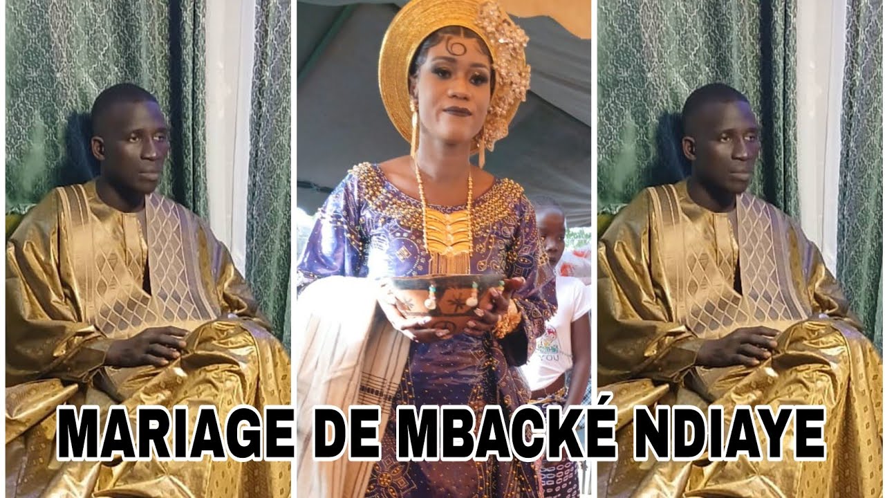 Urgent  Rèaction De Mbackè Ndiaye Aprés son Mariage : il a obtenu Sa Licence Dans Son Bac et sa ..
