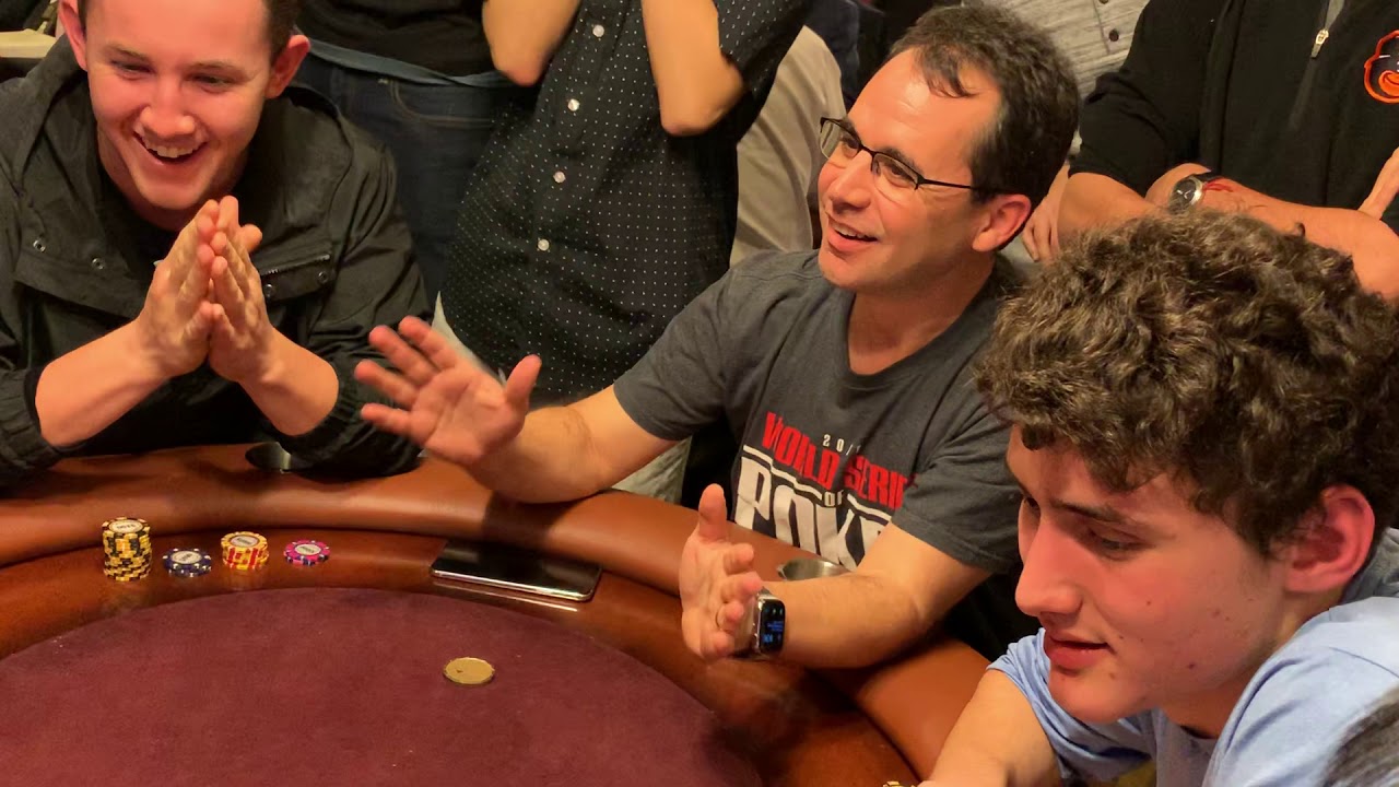 Professor knocked out by student in poker course