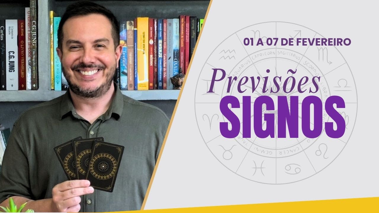 PREVISÕES DOS SIGNOS - 01 a 07 de FEVEREIRO 2026 | André Mantovanni