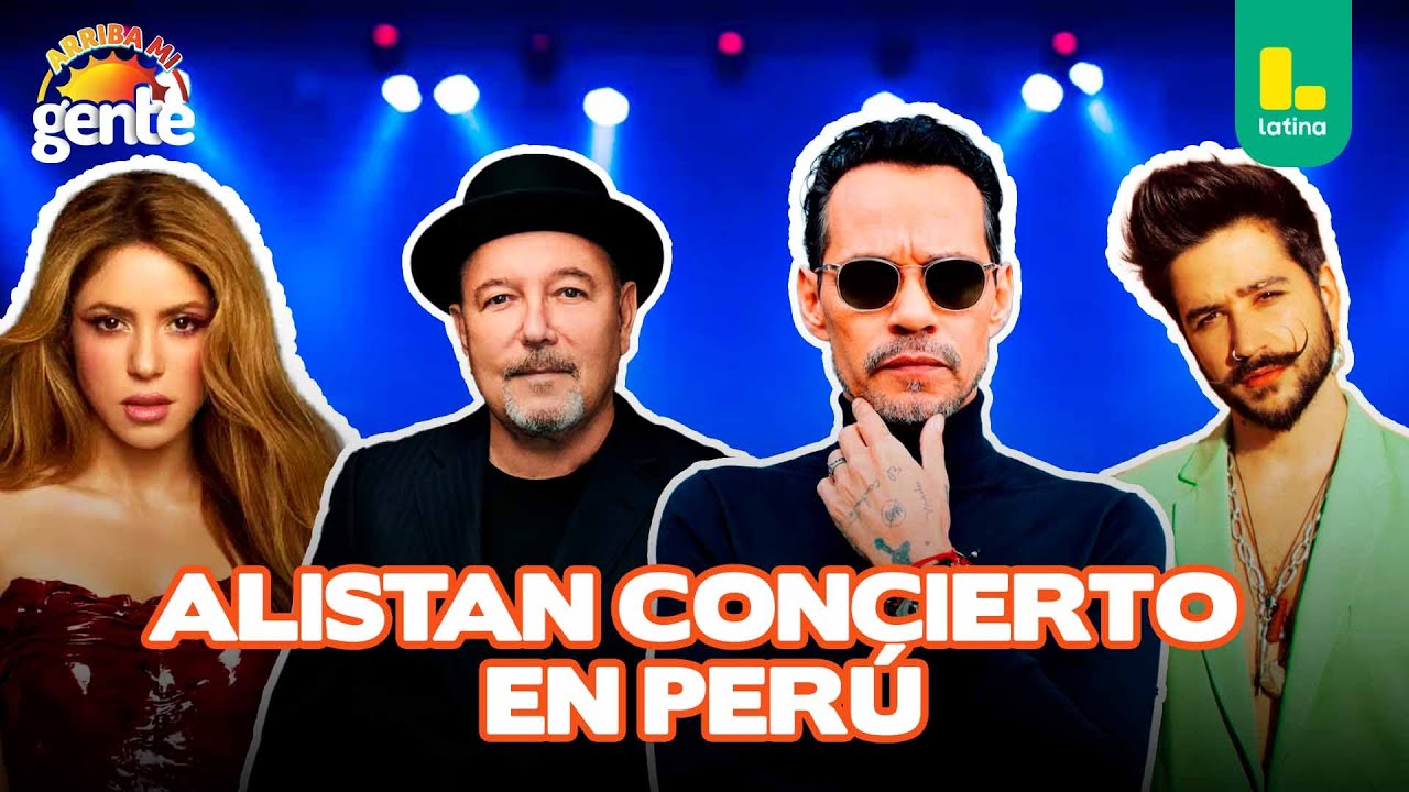 Estos son los conciertos que se vienen en este 2025  l Arriba Mi Gente