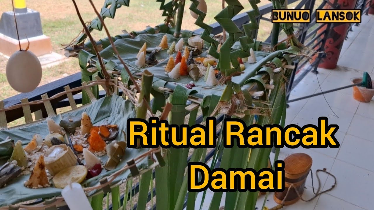 Mendirikan Rancak Damai persiapan mendirikan Pedagi di Betang Kec. Parindu 